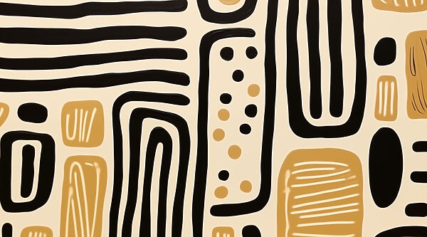 Artistic patterns in warm tones. Artistic patterns in warm tones.