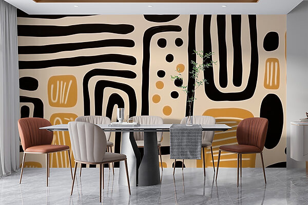 Artistic patterns in warm tones. Artistic patterns in warm tones.