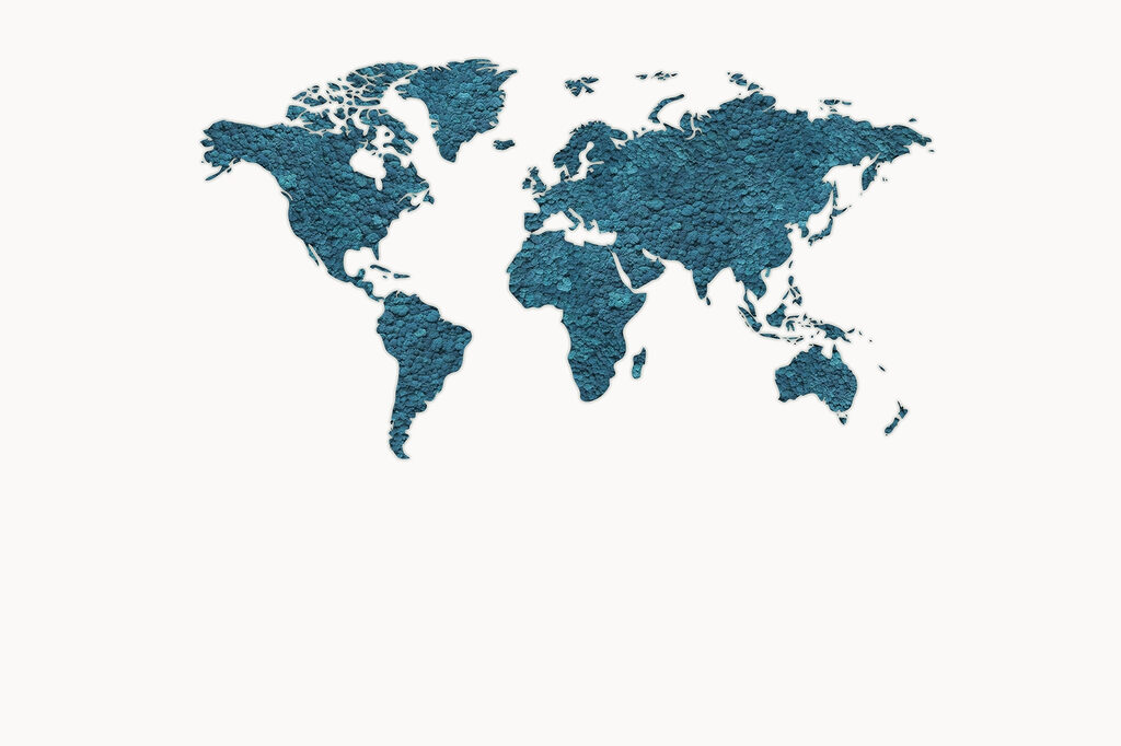 Map of the world Map of the world