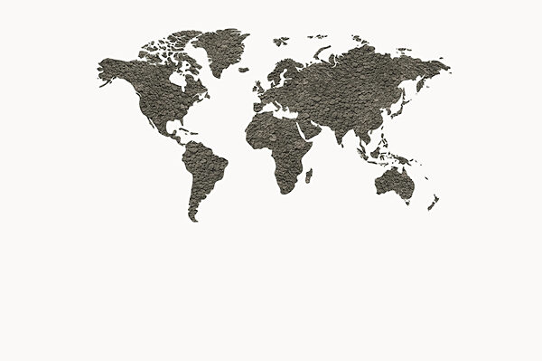 Map of the world Map of the world