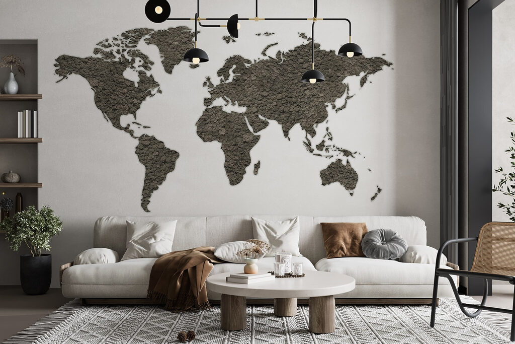 Map of the world Map of the world