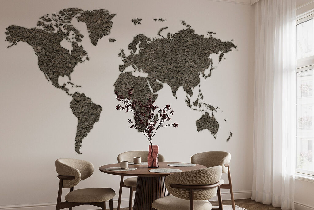 Map of the world Map of the world