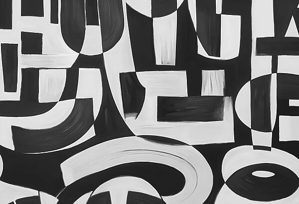 Black and white art Black and white art
