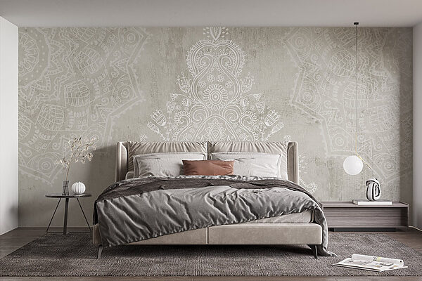 White and grey patterned background White and grey patterned background