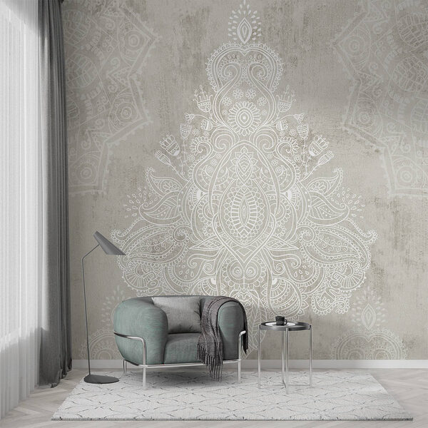 White and grey patterned background White and grey patterned background