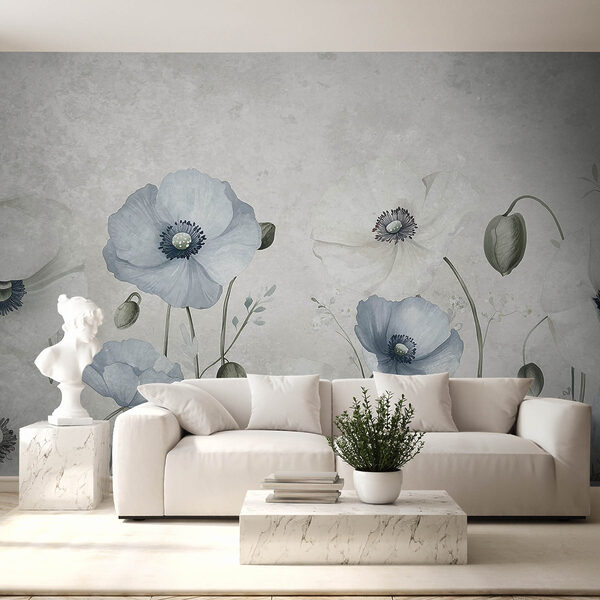 Delicate petals sway in gentle breeze Delicate petals sway in gentle breeze