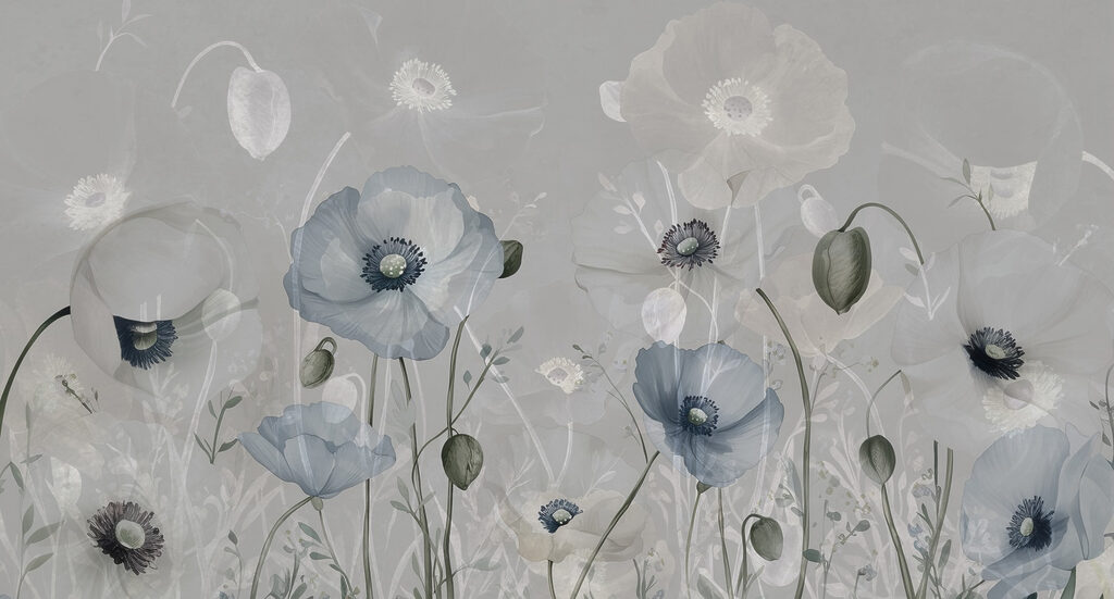 Delicate blooms in soft hues Delicate blooms in soft hues