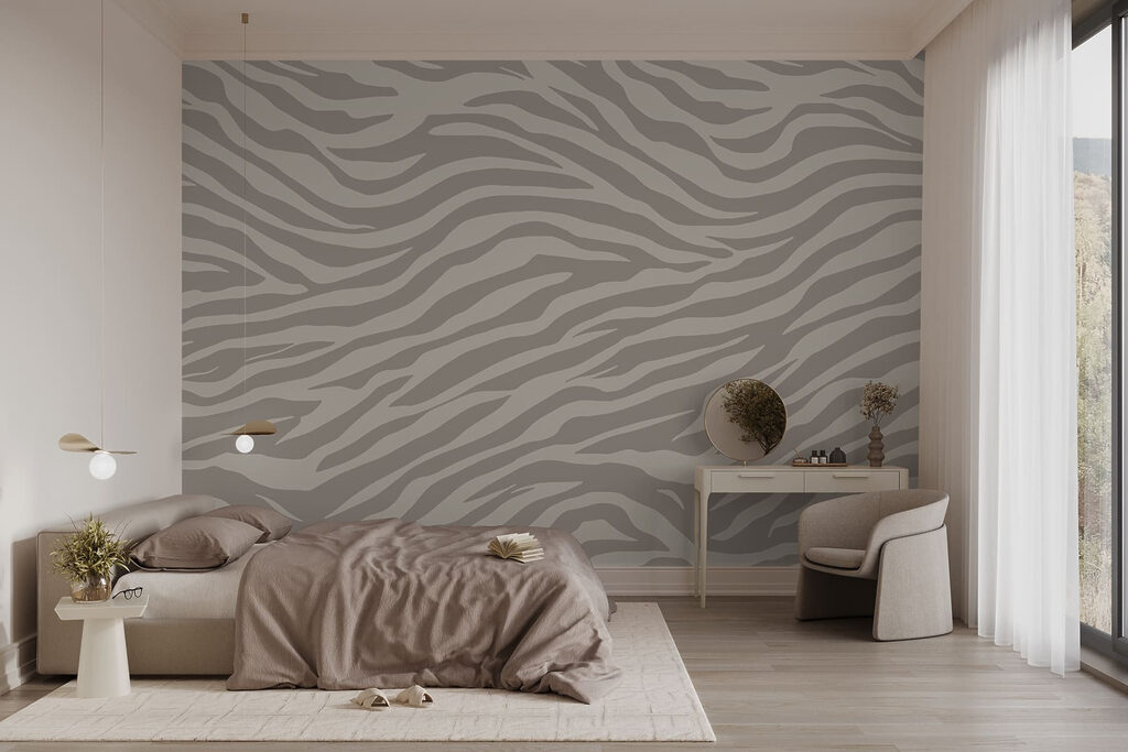 Textured wave pattern in neutral tones Textured wave pattern in neutral tones