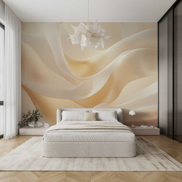 Soft waves of delicate fabric design. Soft waves of delicate fabric design.