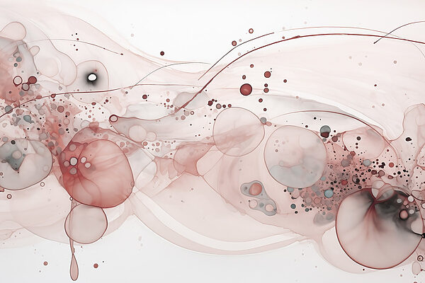 Flowing colors in soft harmony. Flowing colors in soft harmony.