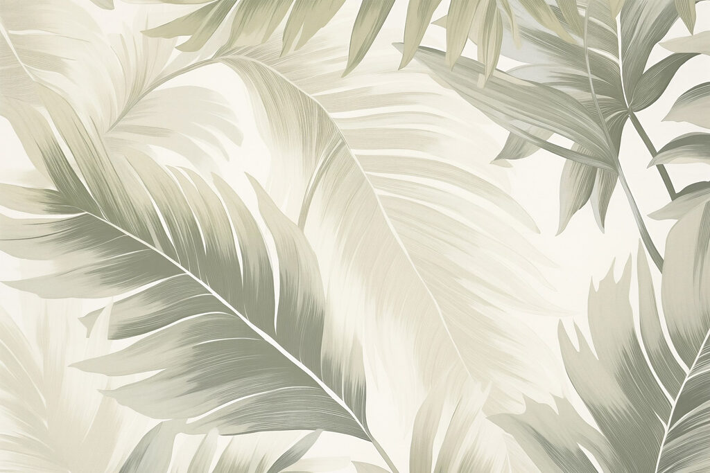 Soft tropical patterns in muted hues Soft tropical patterns in muted hues