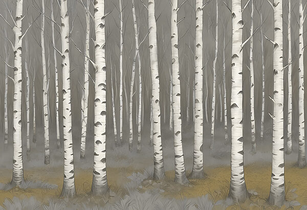 Group of trees in a forest Group of trees in a forest