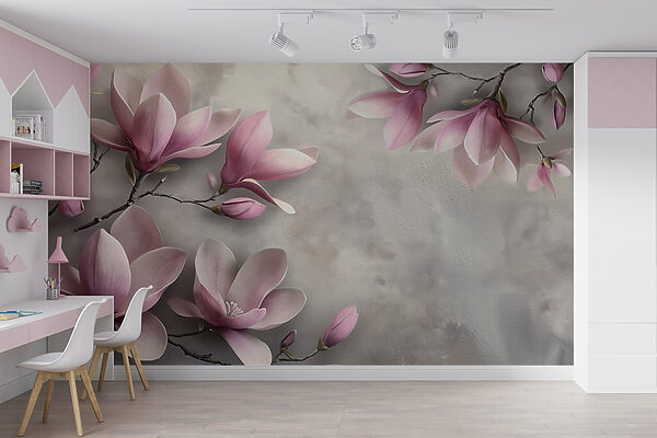 Delicate blossoms in soft hues Delicate blossoms in soft hues