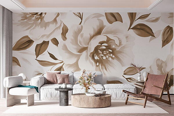 Elegant florals in soft hues. Elegant florals in soft hues.
