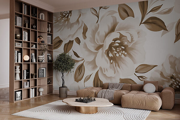 Elegant florals in soft hues. Elegant florals in soft hues.