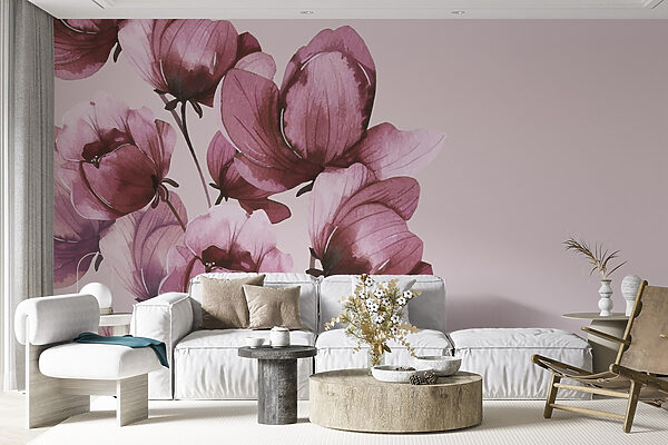 Delicate blooms in soft hues. Delicate blooms in soft hues.