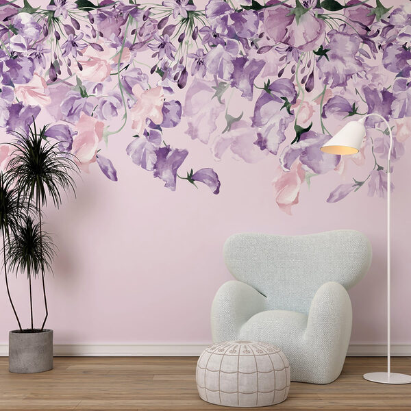 Delicate blooms cascading beautifully downward Delicate blooms cascading beautifully downward