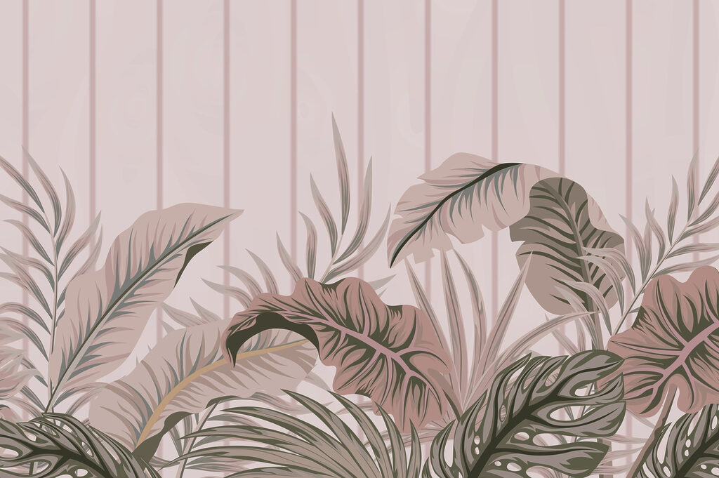 Lush leaves on a soft backdrop Lush leaves on a soft backdrop