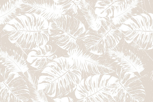 White leaves on a light background White leaves on a light background