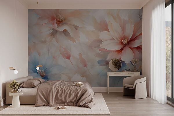 Delicate blooms in soft hues Delicate blooms in soft hues