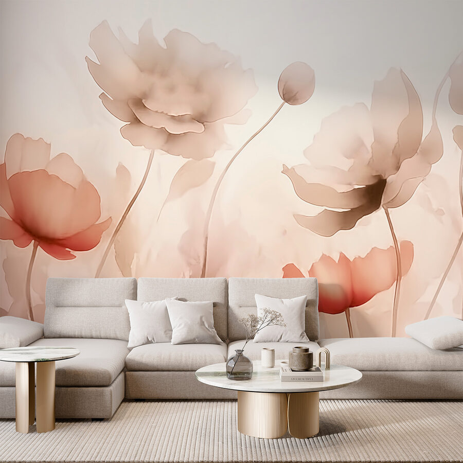Delicate blooms in soft hues Delicate blooms in soft hues