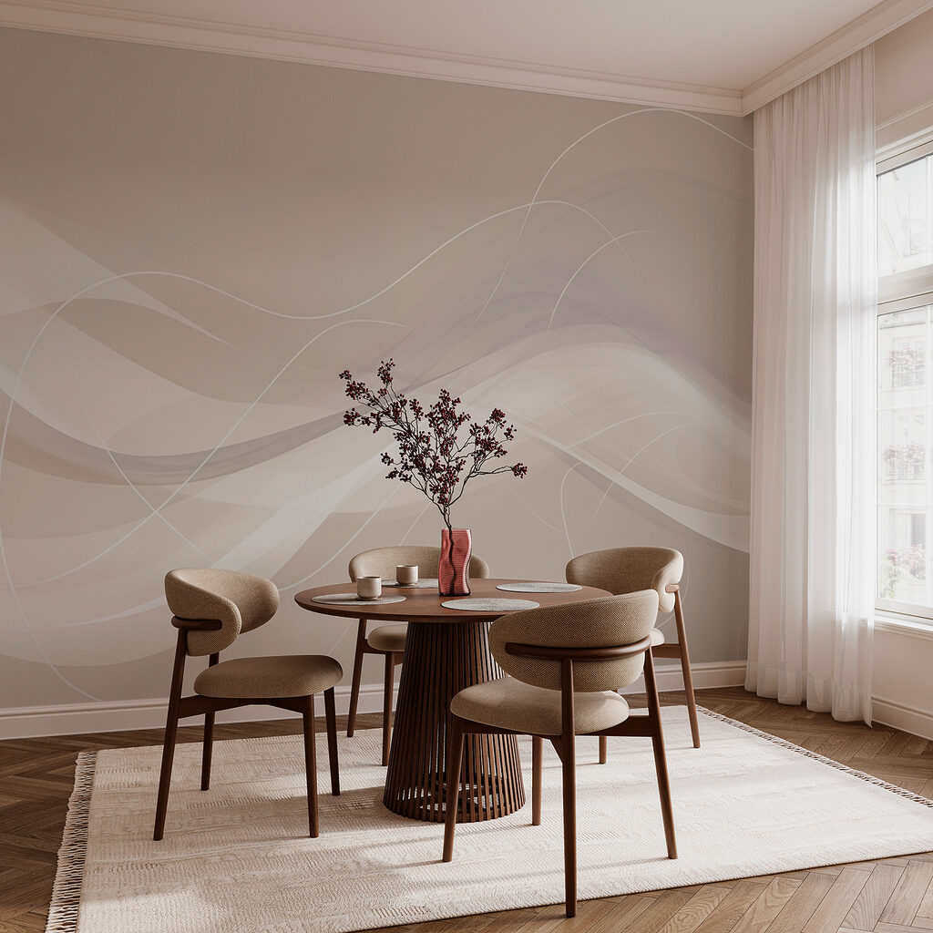 White and gray wavy lines White and gray wavy lines