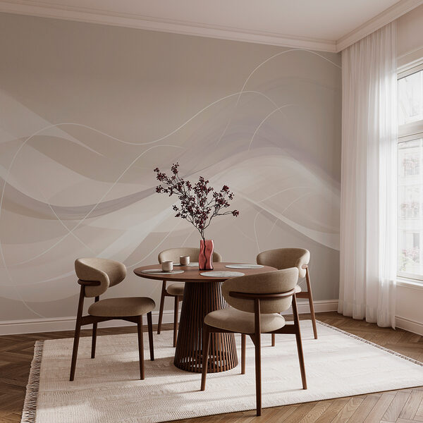 White and gray wavy lines White and gray wavy lines