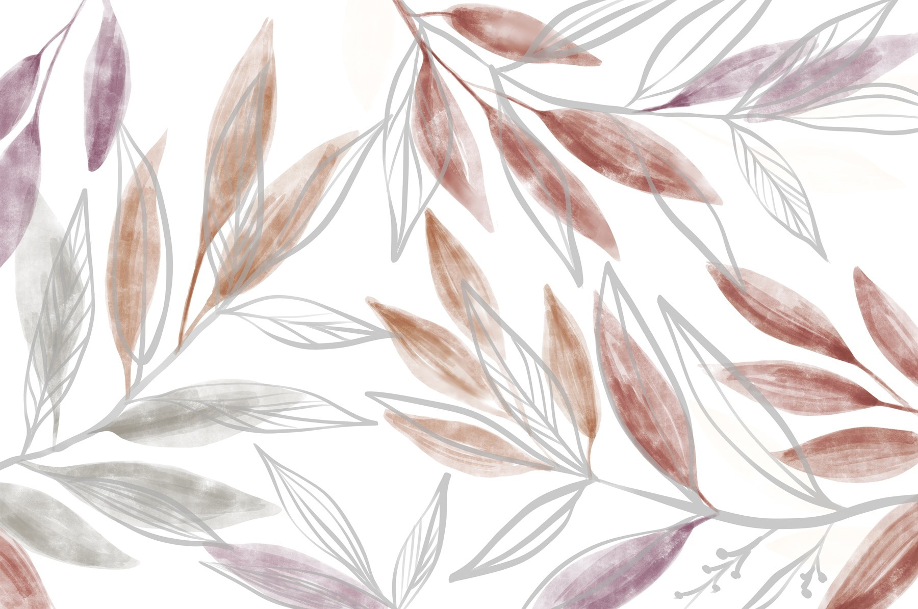 Soft hues of nature intertwine gracefully