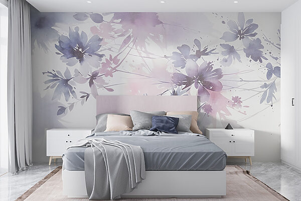 Watercolor painting of flowers Watercolor painting of flowers