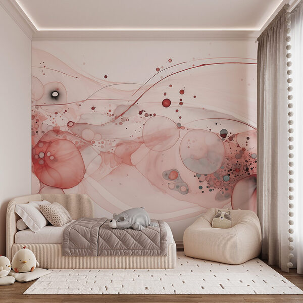 Flowing colors in soft harmony. Flowing colors in soft harmony.