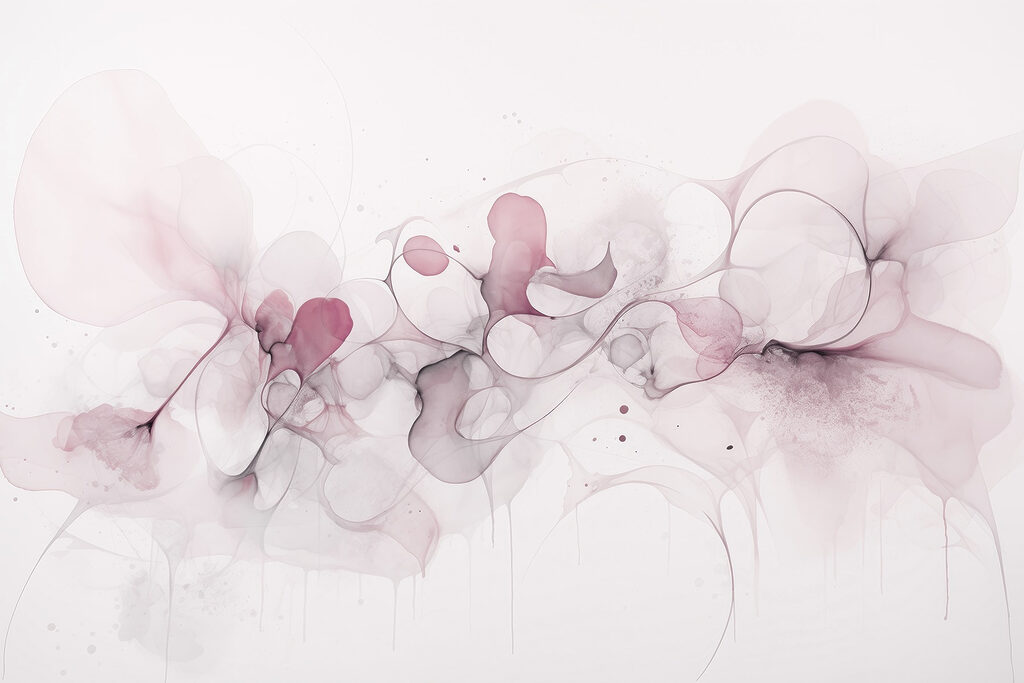 Soft swirls of delicate hues Soft swirls of delicate hues
