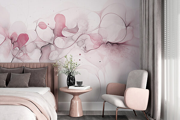 Soft swirls of delicate hues Soft swirls of delicate hues