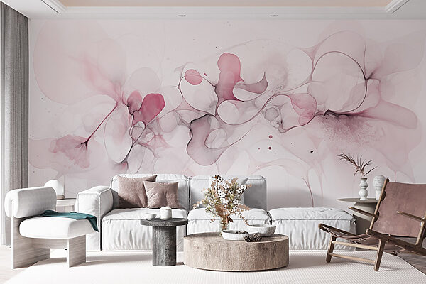 Soft swirls of delicate hues Soft swirls of delicate hues