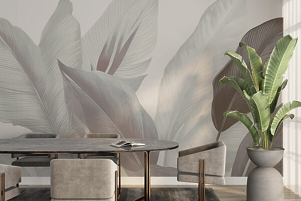 Soft foliage in muted tones. Soft foliage in muted tones.