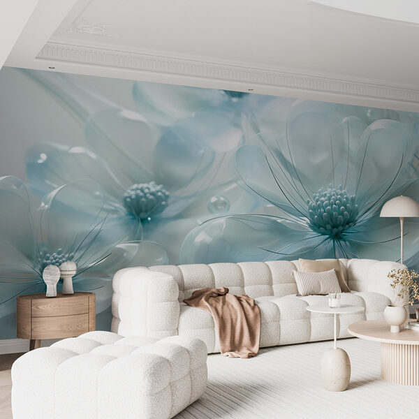 Delicate blooms with soft, pastel hues Delicate blooms with soft, pastel hues