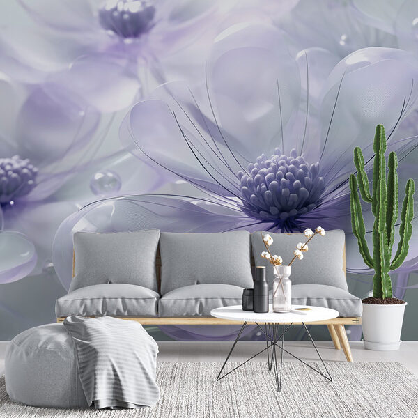 Delicate blooms in soft pastel hues Delicate blooms in soft pastel hues