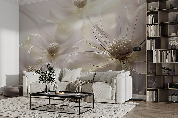 Delicate flowers in soft hues Delicate flowers in soft hues