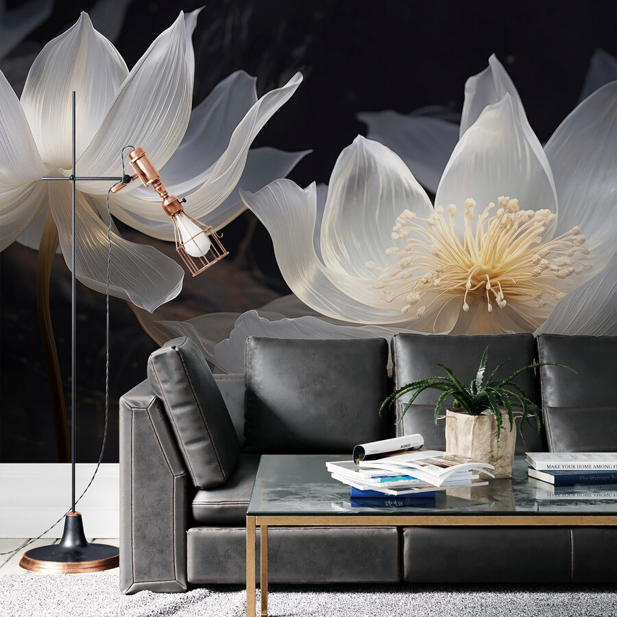 Elegant blossoms in soft light.