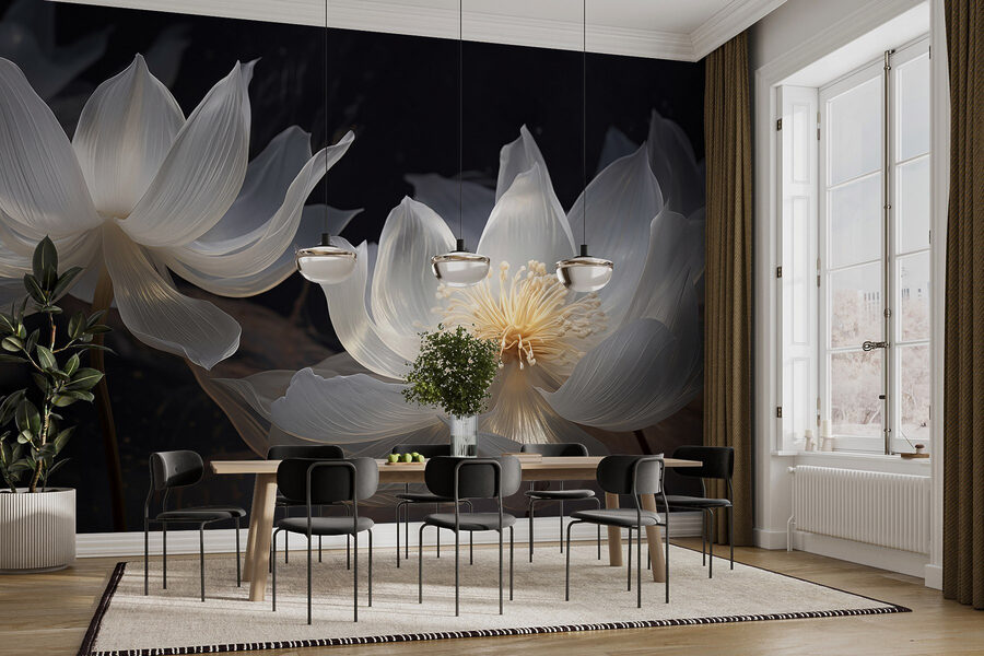 Elegant blossoms in soft light.
