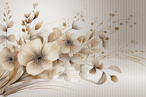 Delicate blooms in soft hues Delicate blooms in soft hues