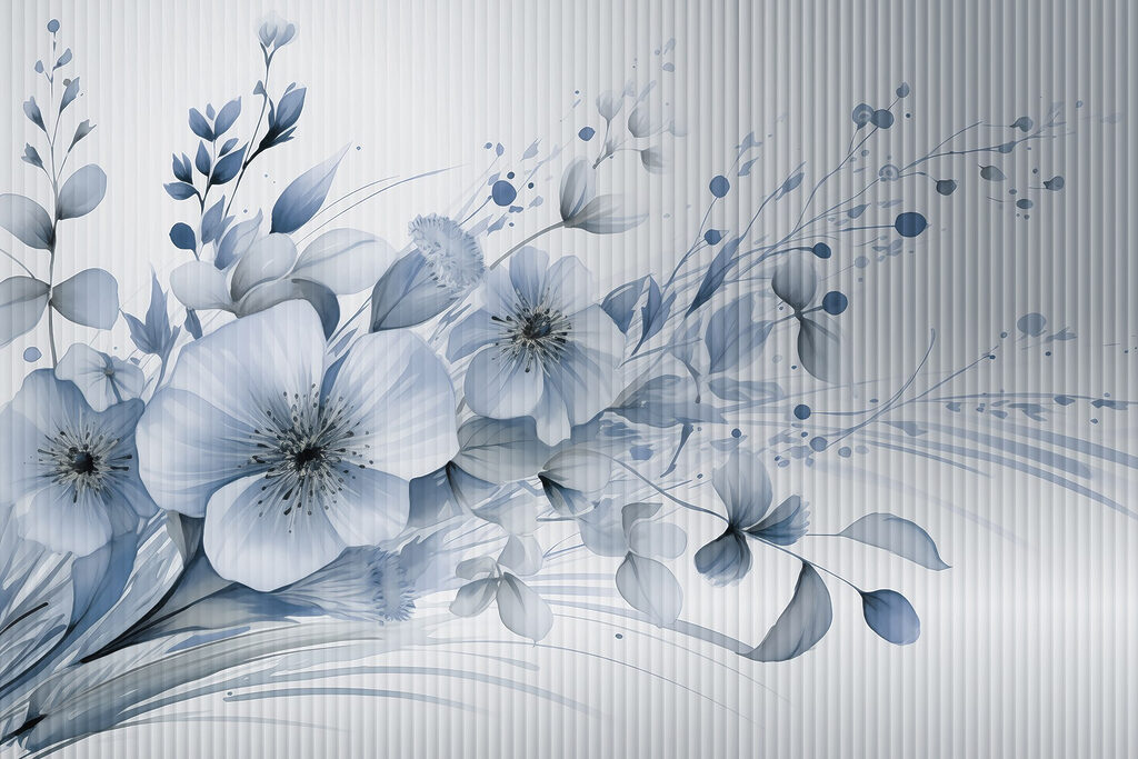 Delicate blossoms in soft hues Delicate blossoms in soft hues