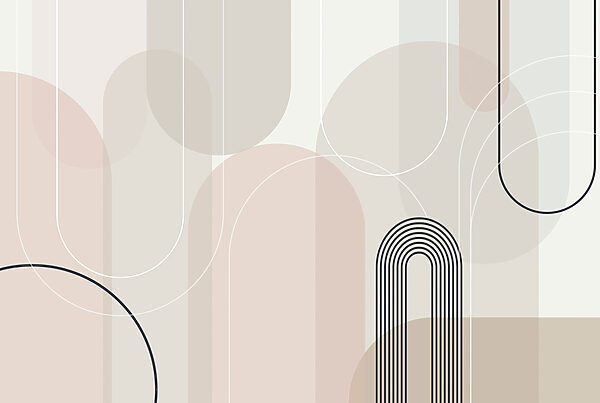 Soft curves in subtle earth tones Soft curves in subtle earth tones