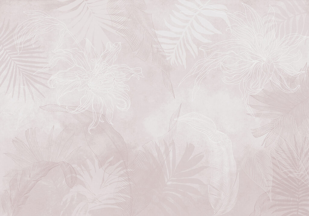 White and pink floral pattern White and pink floral pattern