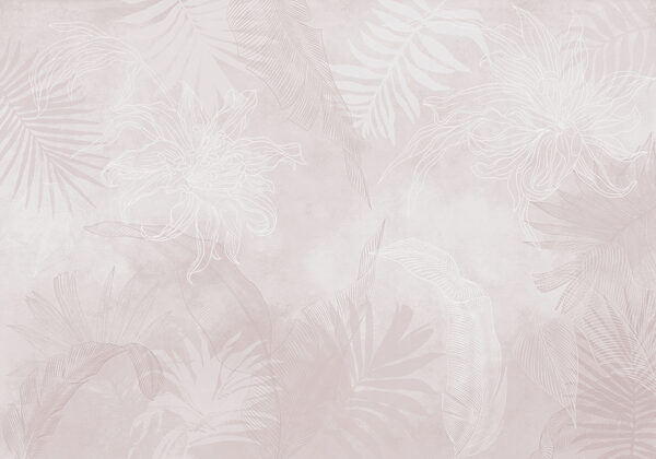 White and pink floral pattern White and pink floral pattern