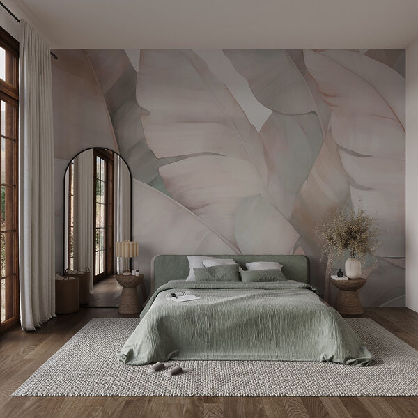Soft hues of tropical leaves. Soft hues of tropical leaves.