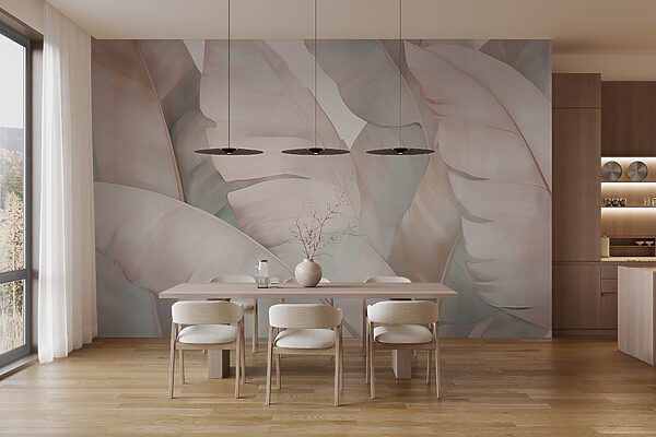 Soft hues of tropical leaves. Soft hues of tropical leaves.