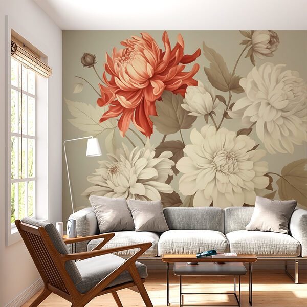 Vibrant blooms in soft hues Vibrant blooms in soft hues