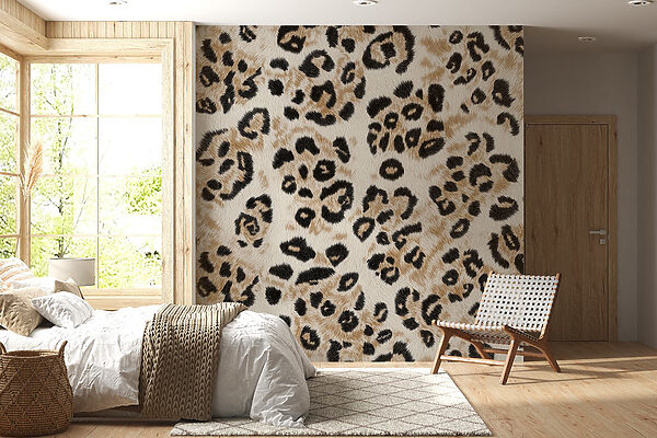 Wild patterns on soft fur texture. Wild patterns on soft fur texture.