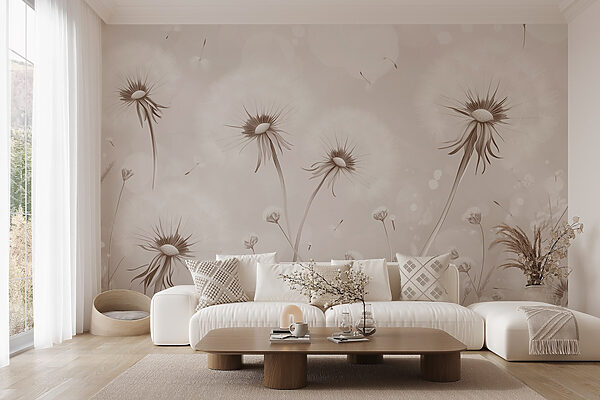 Delicate dandelion dreams in bloom Delicate dandelion dreams in bloom