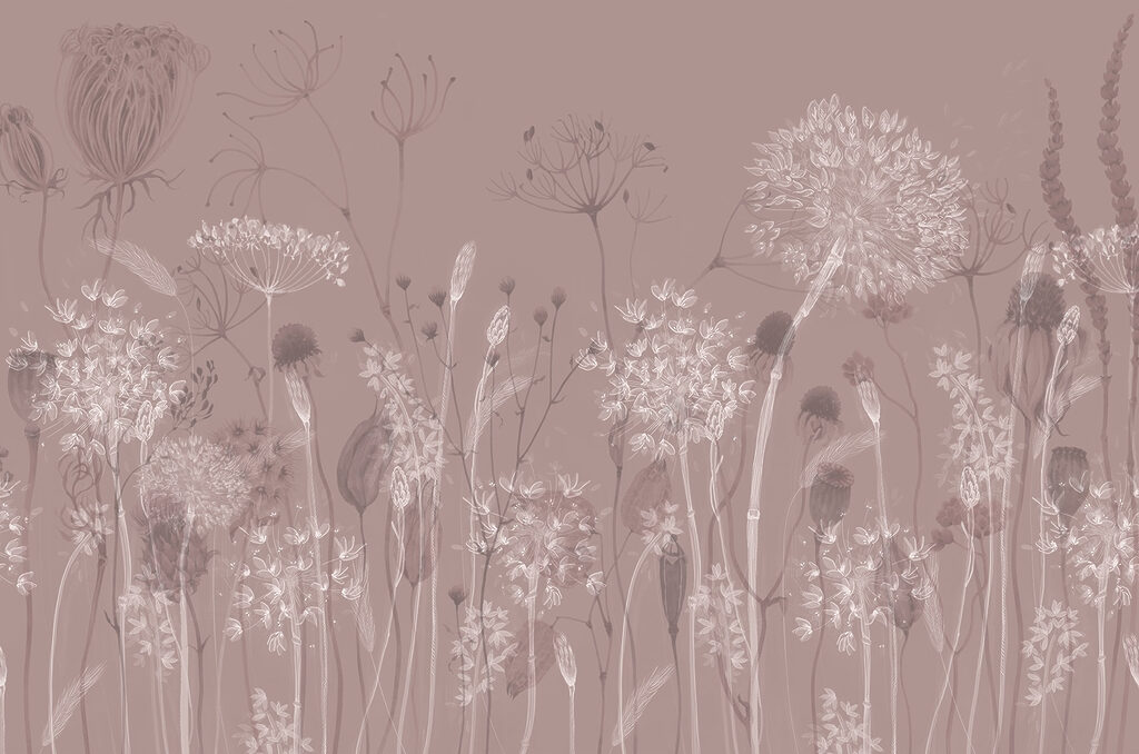 Soft flowers on a muted background Soft flowers on a muted background